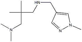 {2-[(dimethylamino)methyl]-2-methylpropyl}[(1-methyl-1H-pyrazol-4-yl)methyl]amine