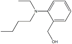 {2-[butyl(ethyl)amino]phenyl}methanol Structure
