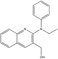 {2-[ethyl(phenyl)amino]quinolin-3-yl}methanol