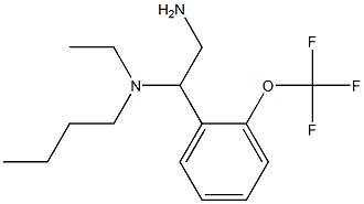 {2-amino-1-[2-(trifluoromethoxy)phenyl]ethyl}(butyl)ethylamine|