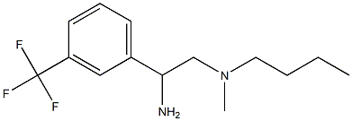 {2-amino-2-[3-(trifluoromethyl)phenyl]ethyl}(butyl)methylamine|