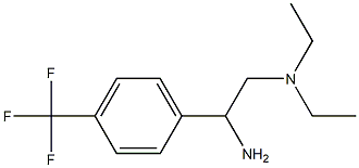 {2-amino-2-[4-(trifluoromethyl)phenyl]ethyl}diethylamine