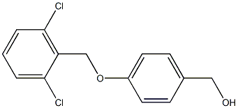 {4-[(2,6-dichlorophenyl)methoxy]phenyl}methanol Structure