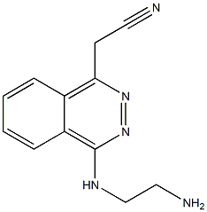 {4-[(2-aminoethyl)amino]phthalazin-1-yl}acetonitrile