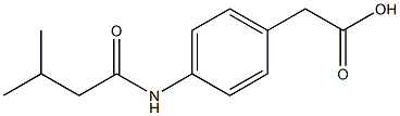 {4-[(3-methylbutanoyl)amino]phenyl}acetic acid