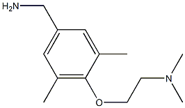 {4-[2-(dimethylamino)ethoxy]-3,5-dimethylphenyl}methanamine