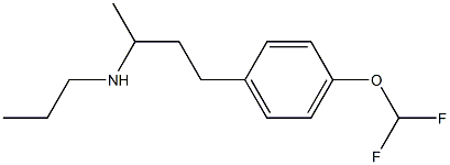 {4-[4-(difluoromethoxy)phenyl]butan-2-yl}(propyl)amine