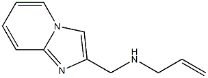 {imidazo[1,2-a]pyridin-2-ylmethyl}(prop-2-en-1-yl)amine,,结构式