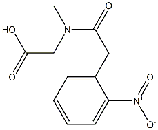  {methyl[(2-nitrophenyl)acetyl]amino}acetic acid