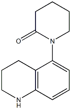 1-(1,2,3,4-tetrahydroquinolin-5-yl)piperidin-2-one Structure