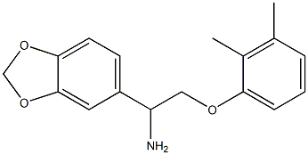 1-(1,3-benzodioxol-5-yl)-2-(2,3-dimethylphenoxy)ethanamine|