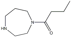 1-(1,4-diazepan-1-yl)butan-1-one 化学構造式