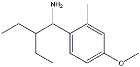 1-(1-amino-2-ethylbutyl)-4-methoxy-2-methylbenzene