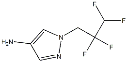 1-(2,2,3,3-tetrafluoropropyl)-1H-pyrazol-4-amine Structure