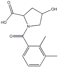 1-(2,3-dimethylbenzoyl)-4-hydroxypyrrolidine-2-carboxylic acid