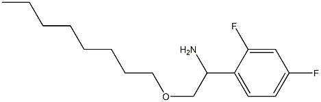 1-(2,4-difluorophenyl)-2-(octyloxy)ethan-1-amine|