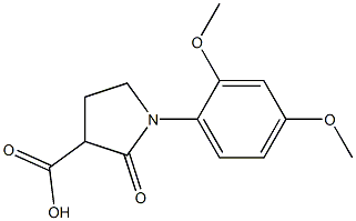 1-(2,4-dimethoxyphenyl)-2-oxopyrrolidine-3-carboxylic acid