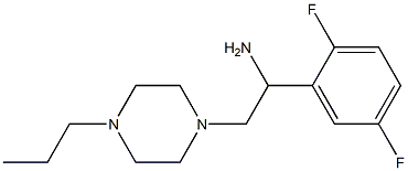 1-(2,5-difluorophenyl)-2-(4-propylpiperazin-1-yl)ethanamine