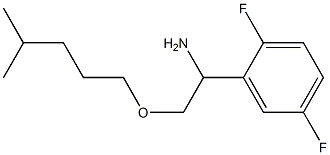 1-(2,5-difluorophenyl)-2-[(4-methylpentyl)oxy]ethan-1-amine