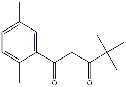  1-(2,5-dimethylphenyl)-4,4-dimethylpentane-1,3-dione