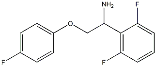 1-(2,6-difluorophenyl)-2-(4-fluorophenoxy)ethanamine Structure