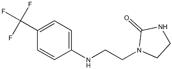 1-(2-{[4-(trifluoromethyl)phenyl]amino}ethyl)imidazolidin-2-one