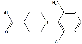 1-(2-amino-6-chlorophenyl)piperidine-4-carboxamide|