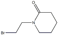 1-(2-bromoethyl)piperidin-2-one Struktur