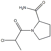 1-(2-chloropropanoyl)pyrrolidine-2-carboxamide|