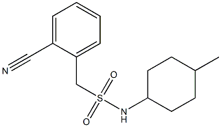 1-(2-cyanophenyl)-N-(4-methylcyclohexyl)methanesulfonamide