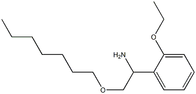 1-(2-ethoxyphenyl)-2-(heptyloxy)ethan-1-amine Structure
