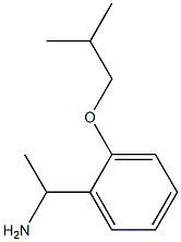 1-(2-isobutoxyphenyl)ethanamine 化学構造式