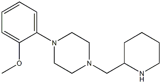  1-(2-methoxyphenyl)-4-(piperidin-2-ylmethyl)piperazine