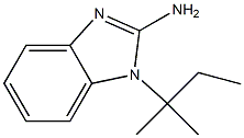 1-(2-methylbutan-2-yl)-1H-1,3-benzodiazol-2-amine Structure