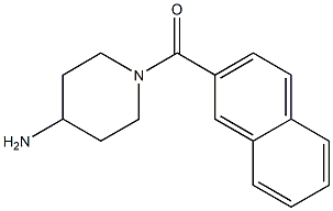 1-(2-naphthoyl)piperidin-4-amine 化学構造式