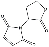 1-(2-oxooxolan-3-yl)-2,5-dihydro-1H-pyrrole-2,5-dione 结构式