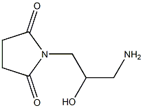  1-(3-amino-2-hydroxypropyl)pyrrolidine-2,5-dione