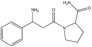 1-(3-amino-3-phenylpropanoyl)pyrrolidine-2-carboxamide