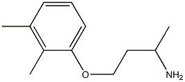 1-(3-aminobutoxy)-2,3-dimethylbenzene Structure