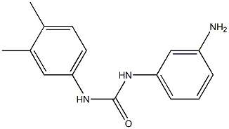 1-(3-aminophenyl)-3-(3,4-dimethylphenyl)urea Structure