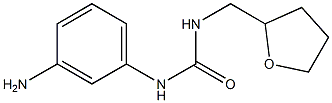 1-(3-aminophenyl)-3-(oxolan-2-ylmethyl)urea 化学構造式