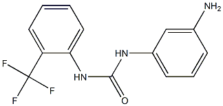 1-(3-aminophenyl)-3-[2-(trifluoromethyl)phenyl]urea|