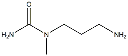 1-(3-aminopropyl)-1-methylurea,,结构式