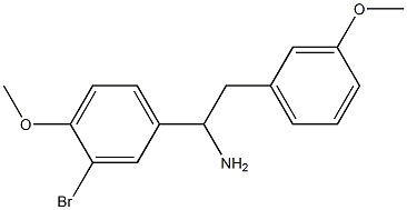 1-(3-bromo-4-methoxyphenyl)-2-(3-methoxyphenyl)ethan-1-amine