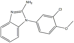 1-(3-chloro-4-methoxyphenyl)-1H-1,3-benzodiazol-2-amine