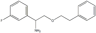 1-(3-fluorophenyl)-2-(2-phenylethoxy)ethan-1-amine