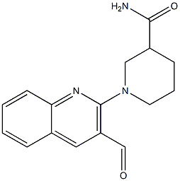 1-(3-formylquinolin-2-yl)piperidine-3-carboxamide