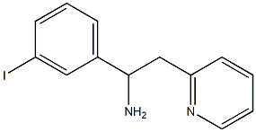 1-(3-iodophenyl)-2-(pyridin-2-yl)ethan-1-amine