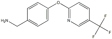 1-(4-{[5-(trifluoromethyl)pyridin-2-yl]oxy}phenyl)methanamine