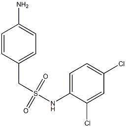 1-(4-aminophenyl)-N-(2,4-dichlorophenyl)methanesulfonamide